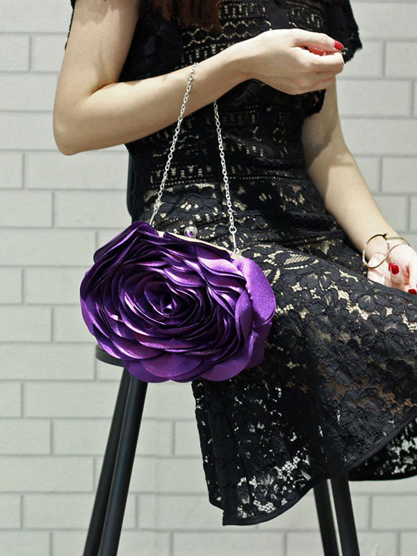 xakxx Three-Dimensional Flower Handbags