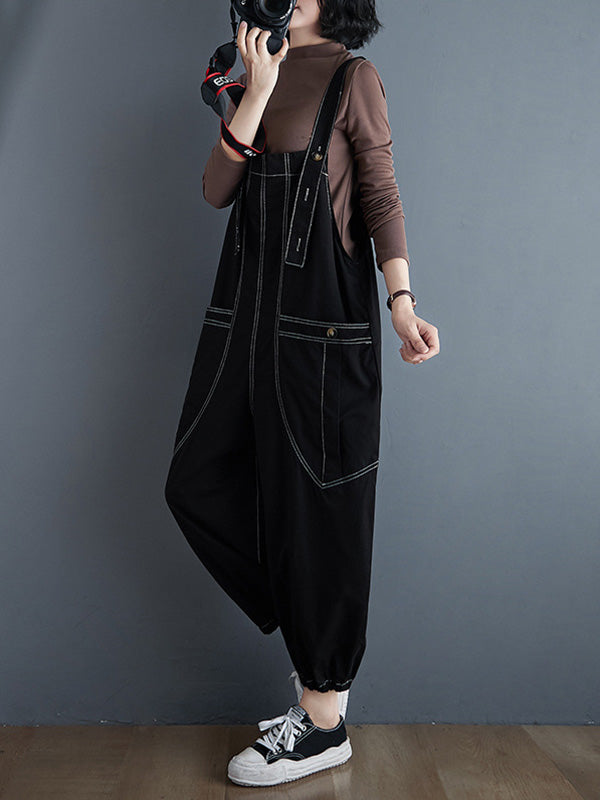 xakxx Original With Pocket Denim Overalls