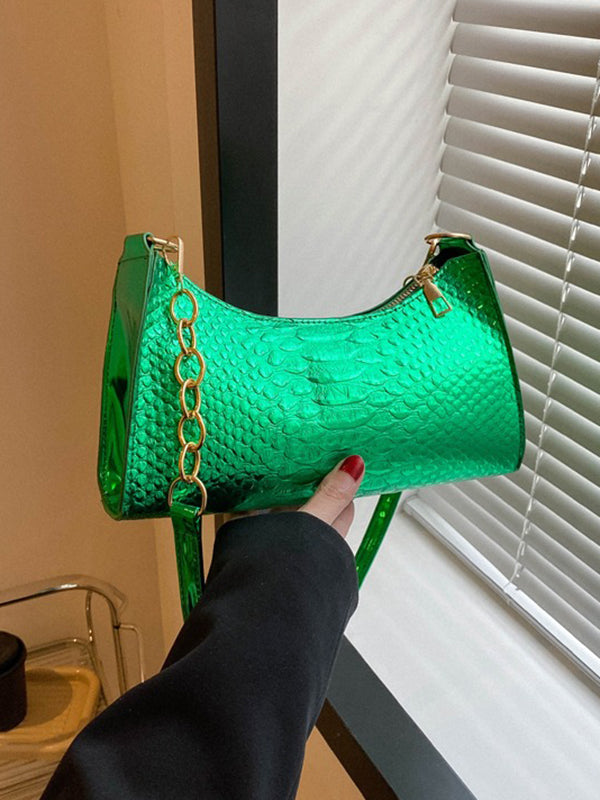 xakxx Chains Shoulder Bags Handbags