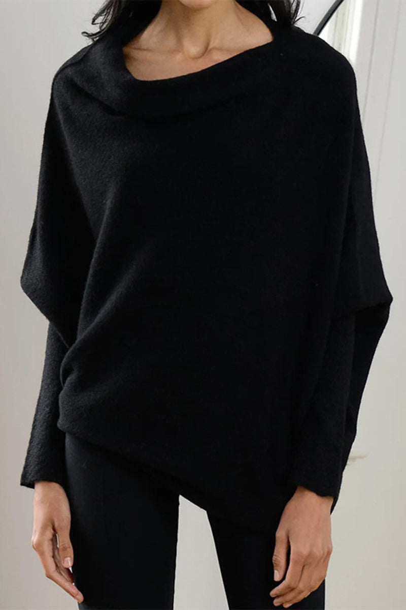 xakxx xakxx-Casual Simplicity Solid Make Old O Neck Tops(10 Colors)