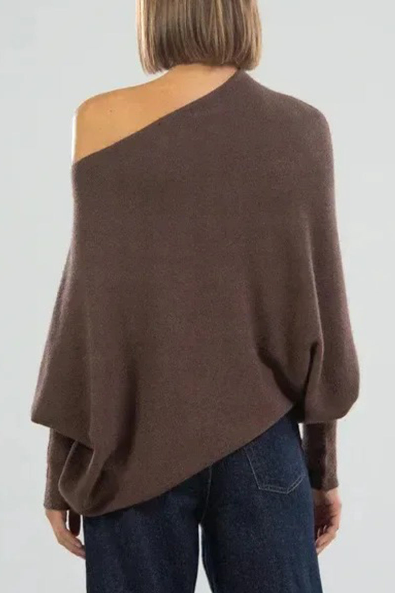xakxx xakxx-Casual Simplicity Solid Make Old O Neck Tops(10 Colors)