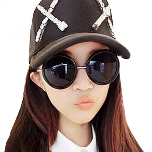 xakxx Hot Cool Vintage Style Unisex Sunglasses Restoring Round Frame 4 Colors