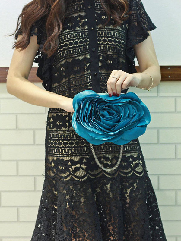xakxx Three-Dimensional Flower Handbags