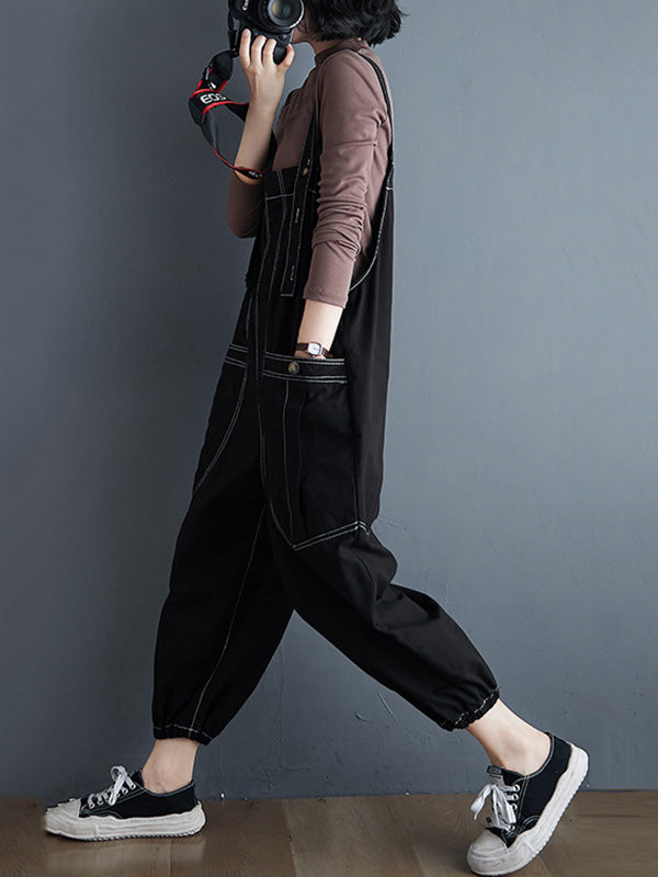 xakxx Original With Pocket Denim Overalls