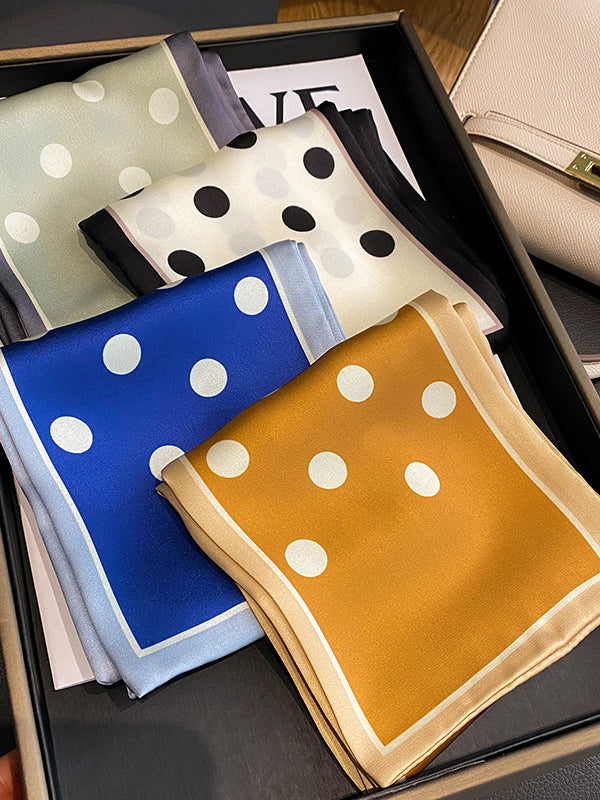 xakxx Keep Warm Polka Dot Scarf