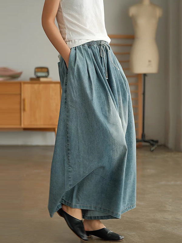 xakxx Original Empire Wide Leg Jean Pants