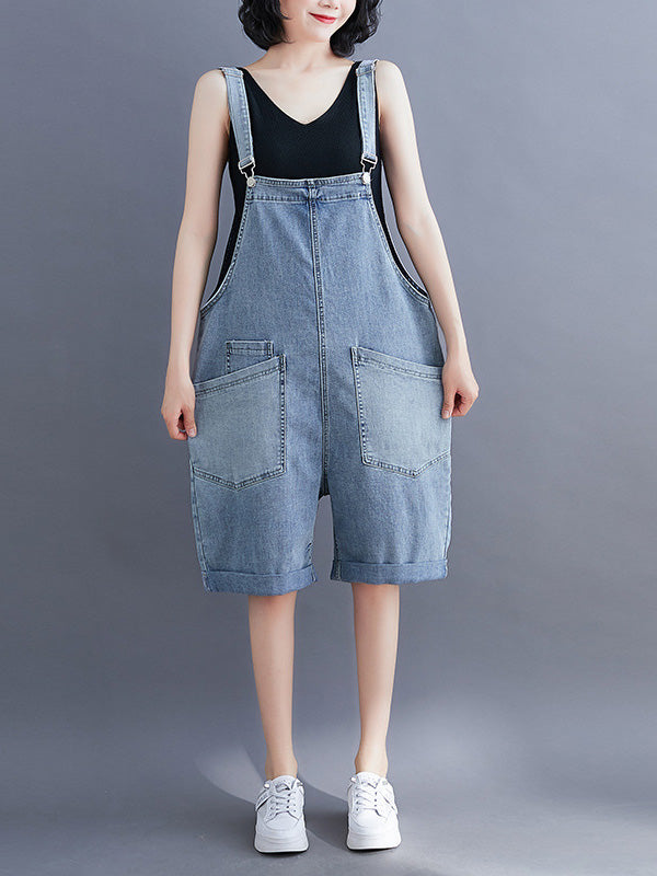 xakxx Original With Pocket Denim Overalls