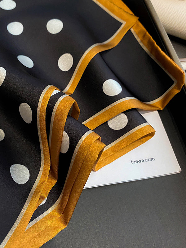 xakxx Keep Warm Polka Dot Scarf