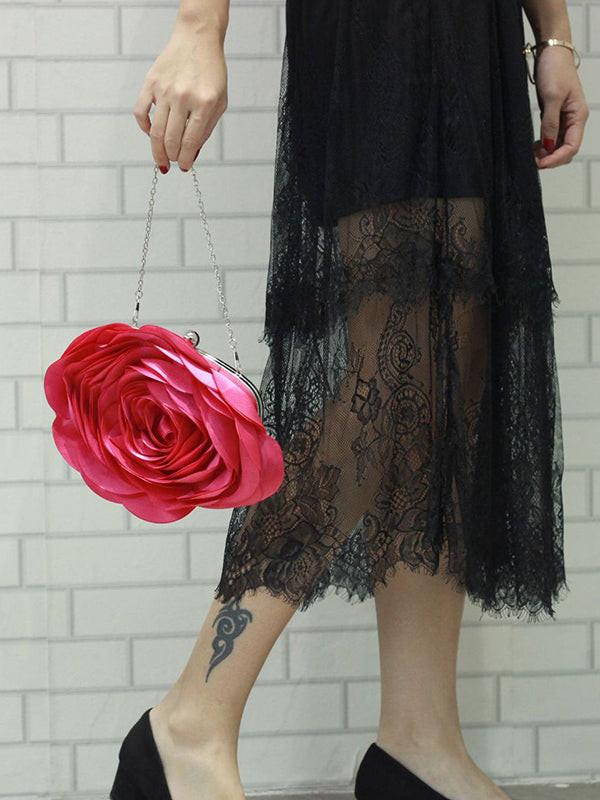xakxx Three-Dimensional Flower Handbags