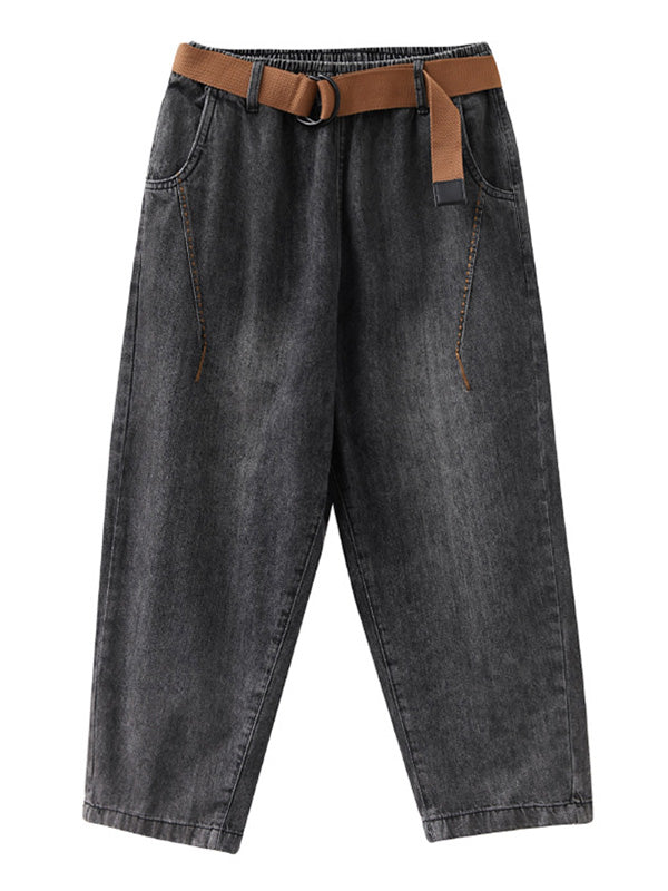 xakxx Original Solid Elasticity Jean Pants