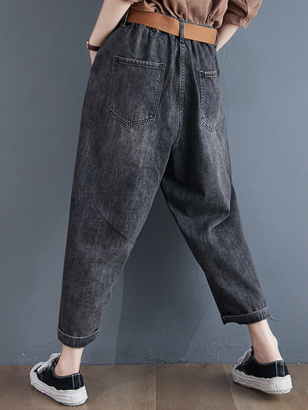 xakxx Original Solid Elasticity Jean Pants