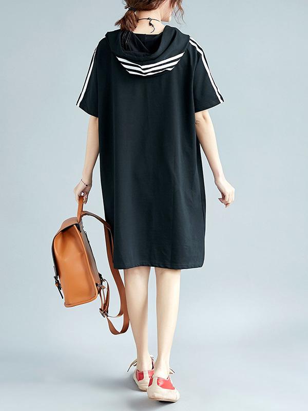 xakxx Casual With Pocket Hoodies&Dress