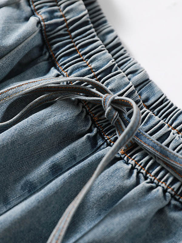 xakxx Original Empire Wide Leg Jean Pants