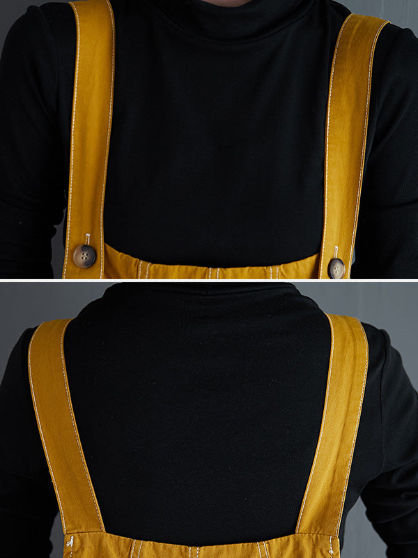 xakxx Original With Pocket Denim Overalls