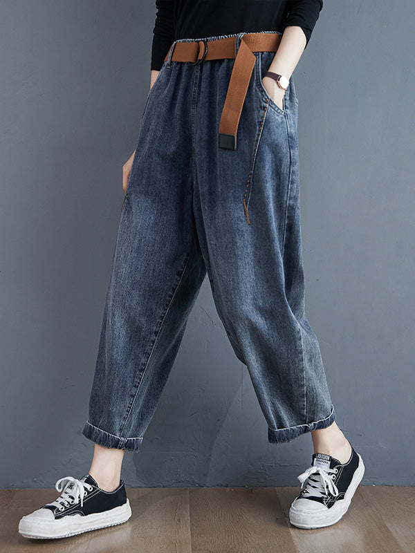xakxx Original Solid Elasticity Jean Pants