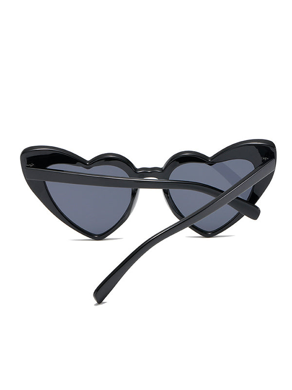 xakxx Heart Shape Sun Protection Sunglasses Accessories
