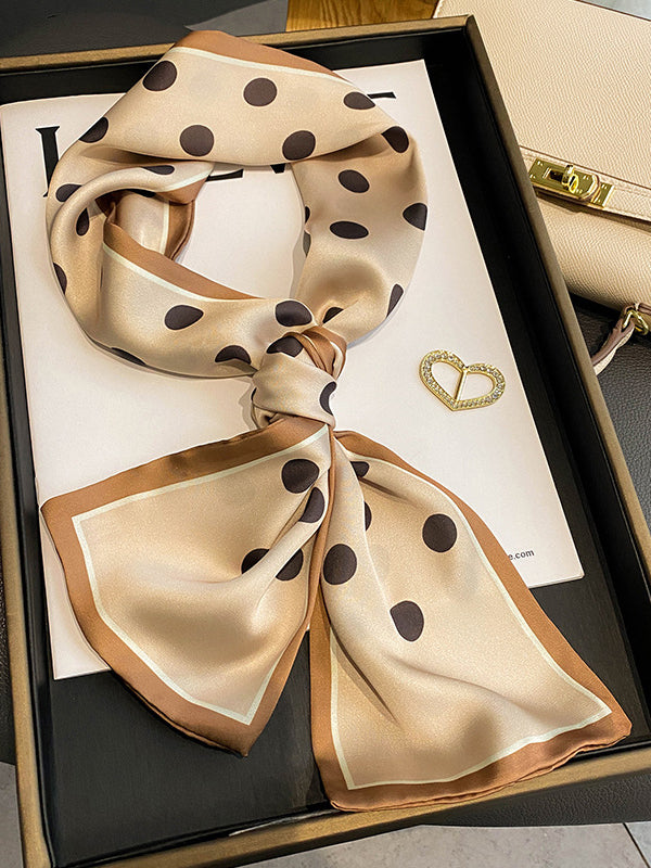 xakxx Keep Warm Polka Dot Scarf