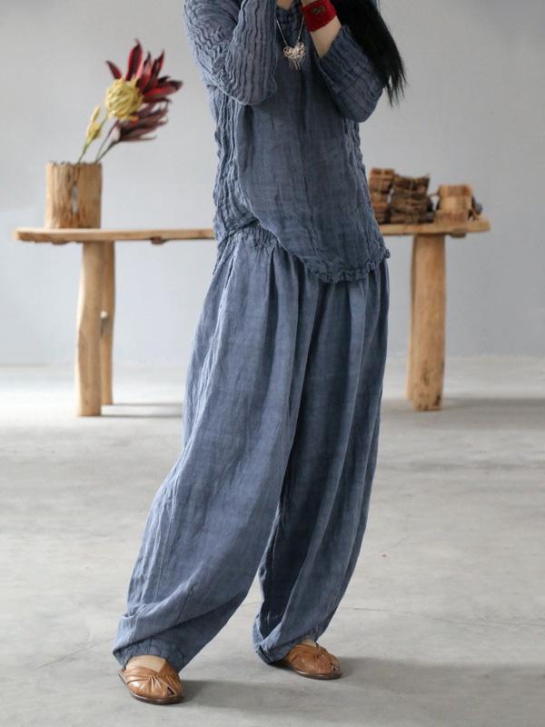 xakxx Super Loose Linen Bloomers