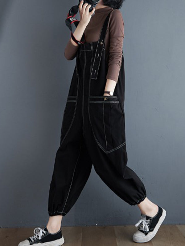 xakxx Original With Pocket Denim Overalls