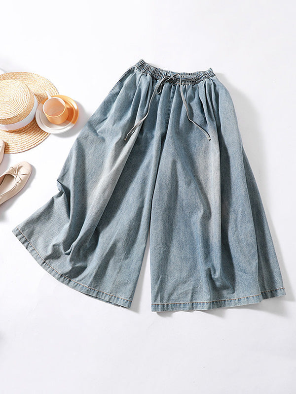 xakxx Original Empire Wide Leg Jean Pants