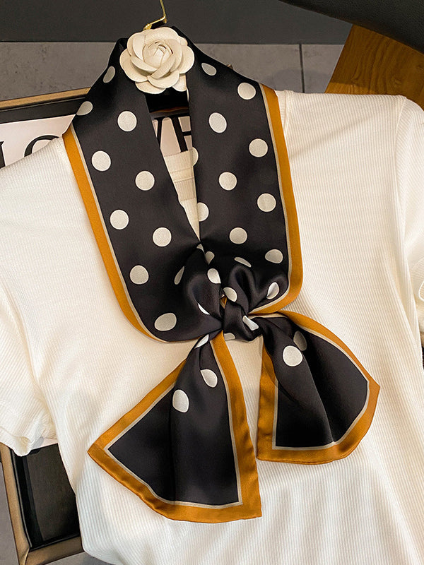 xakxx Keep Warm Polka Dot Scarf