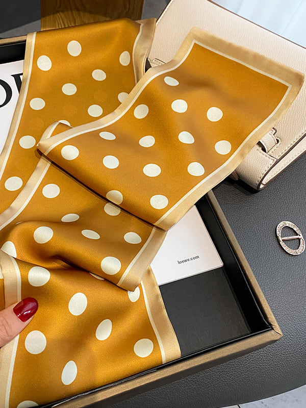 xakxx Keep Warm Polka Dot Scarf