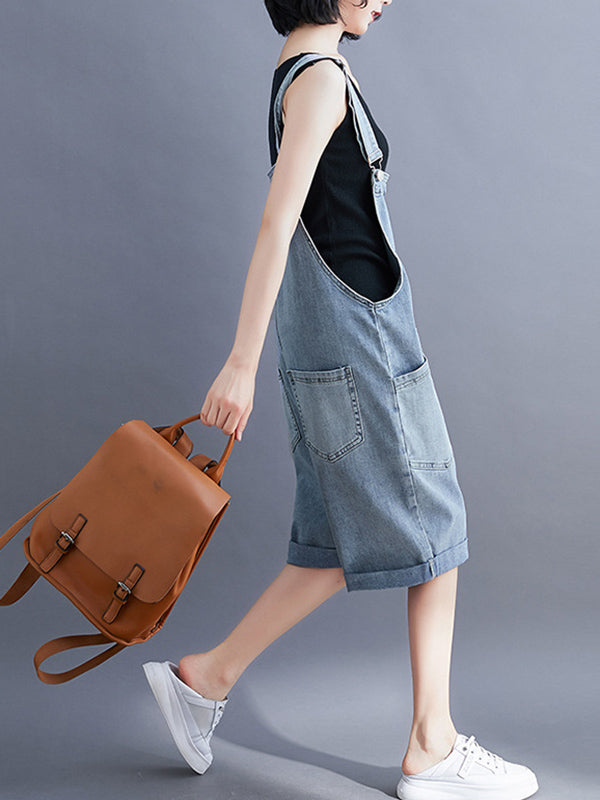 xakxx Original With Pocket Denim Overalls