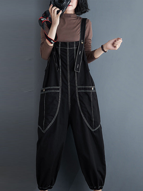 xakxx Original With Pocket Denim Overalls