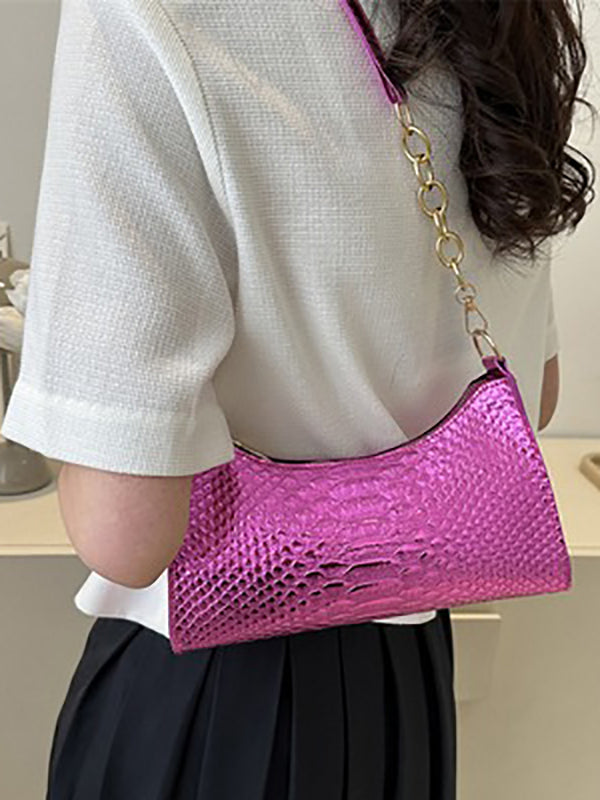 xakxx Chains Shoulder Bags Handbags