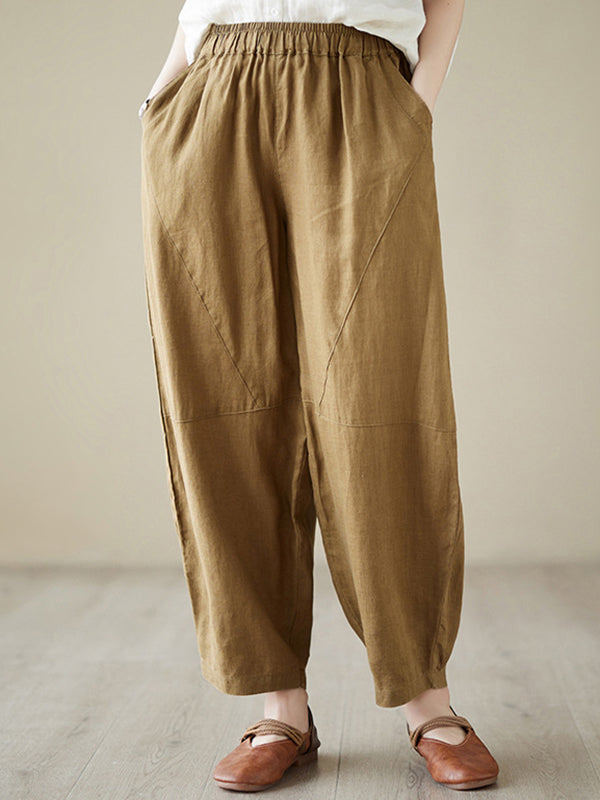 xakxx Harem Pants Loose Casual Pants Bottoms