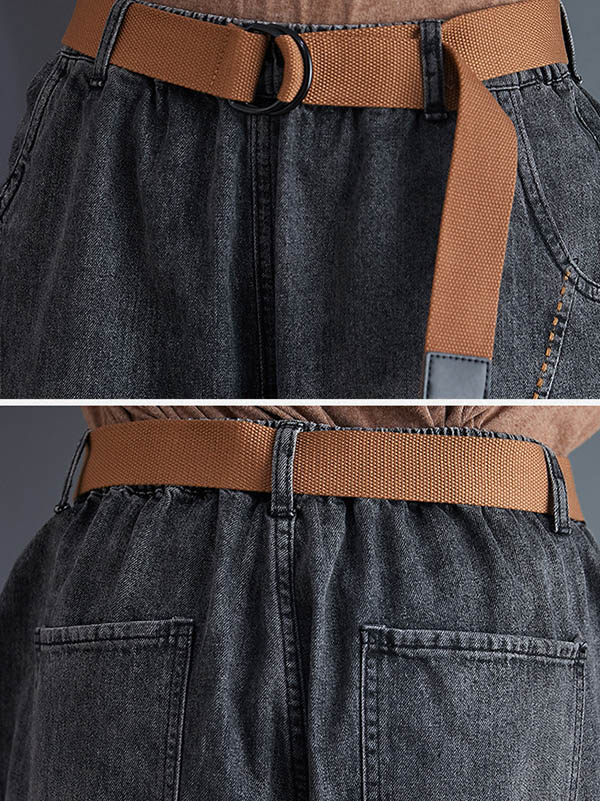 xakxx Original Solid Elasticity Jean Pants