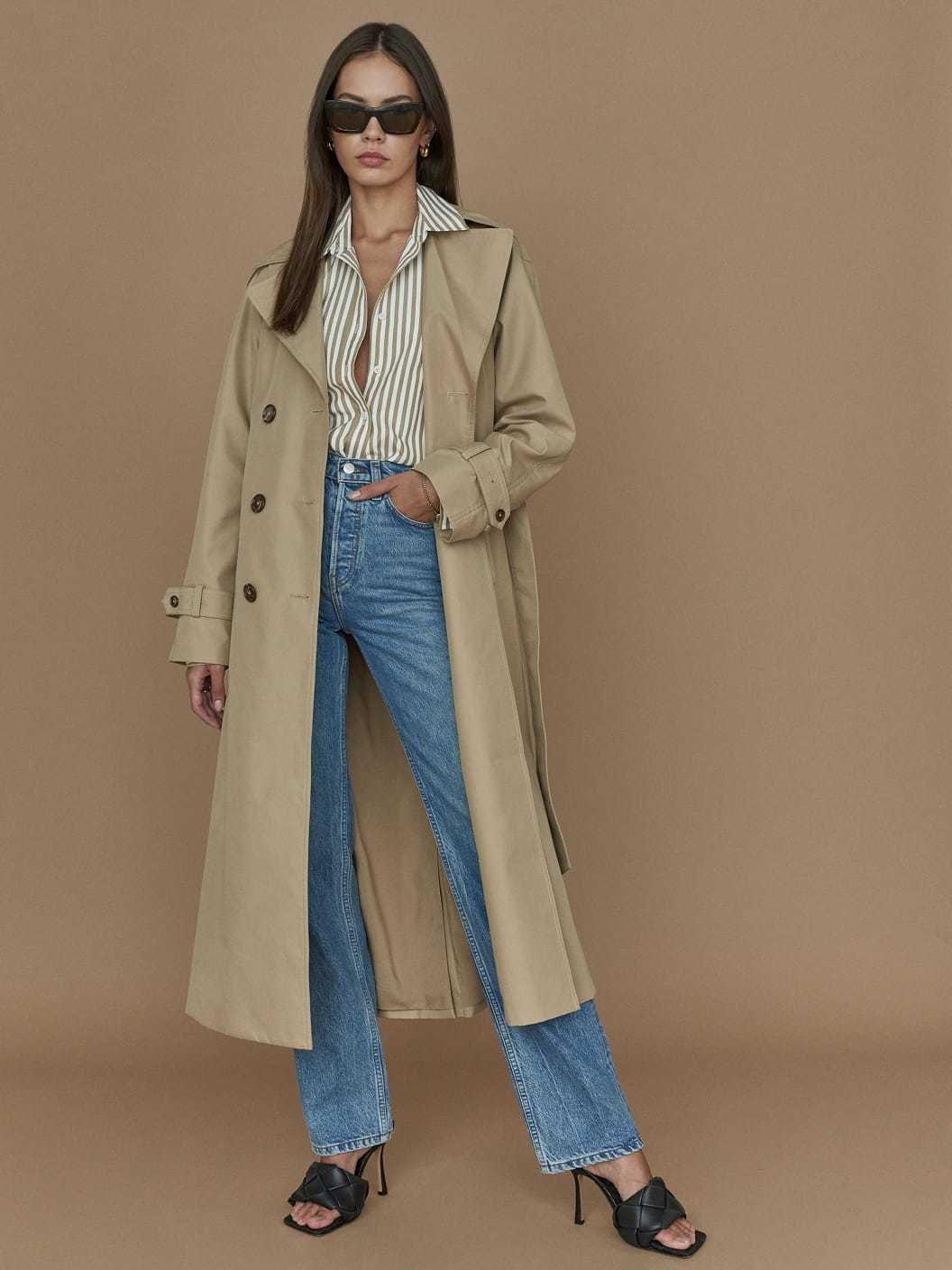 xakxx Elegant Lapel Double Breasted Long Women Trench Coats Autumn Winter Overcoat Full Sleeve Belted Ladies Windbreaker