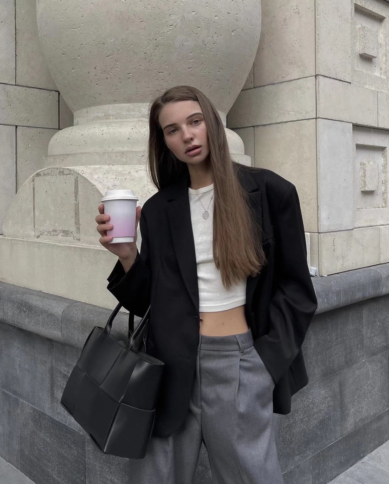xakxx Vintage Loose Suit Outerwear Women Suit Jacket Spring Autumn Female Jackets Elegant Chic Single-Button Femme Blazer Coat