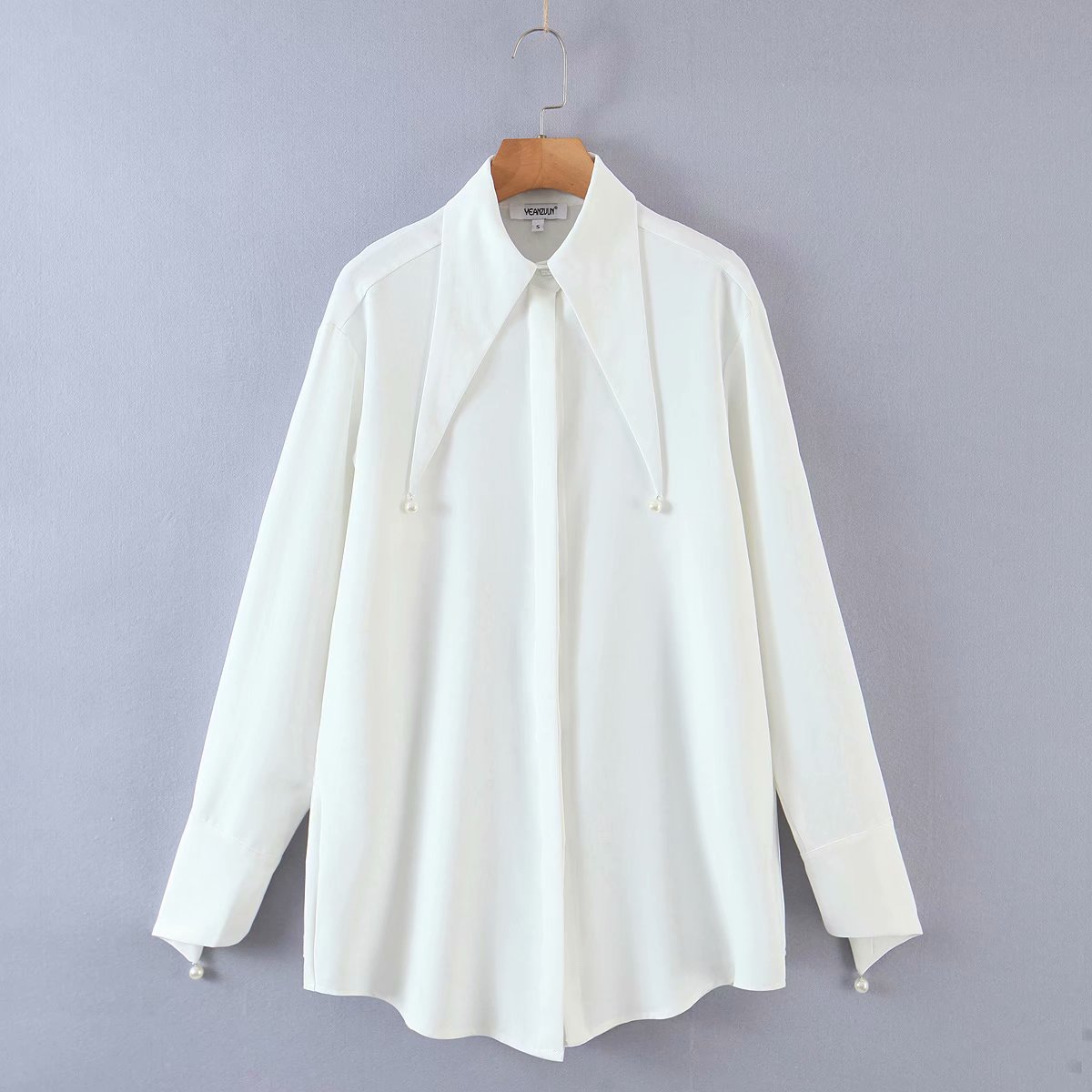 xakxx xakxx Women Fashion White Tops Office Lady Summer Tops And Blouses Streetwear Femme Vestidos