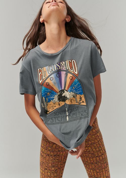 xakxx Spring Summer Baggy Tee Fashion Ribbed Collar For Texture Screen Printed Oversized Fit Cotton Tshirt For Women