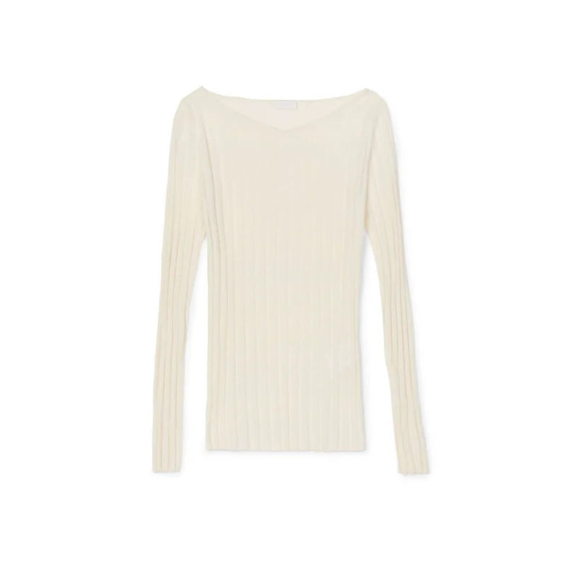 xakxx xakxx Women's Undershirt Winter Female Clothing Casual Slim Long Sleeve Knit Sweater Pullover