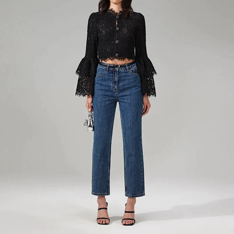 xakxx xakxx Long-sleeved Shirt Female Korean Summer Clothes Fashion Vintage Elegant and Youth