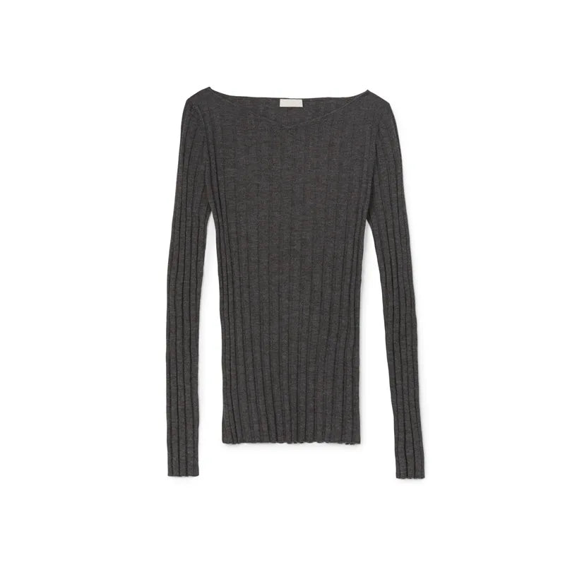 xakxx xakxx Women's Undershirt Winter Female Clothing Casual Slim Long Sleeve Knit Sweater Pullover