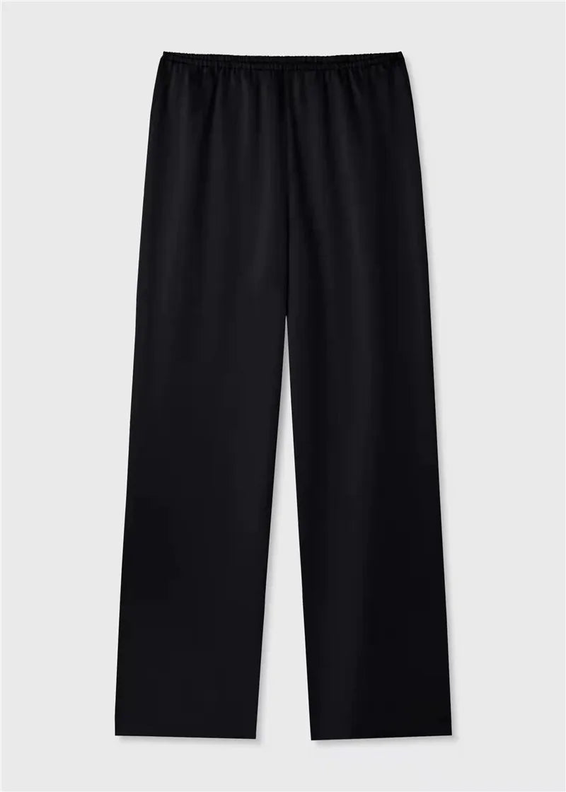 xakxx xakxx Women's Pants Baggy Summer Fluid Prom Trousers Straight Streetwear Korean Fashion