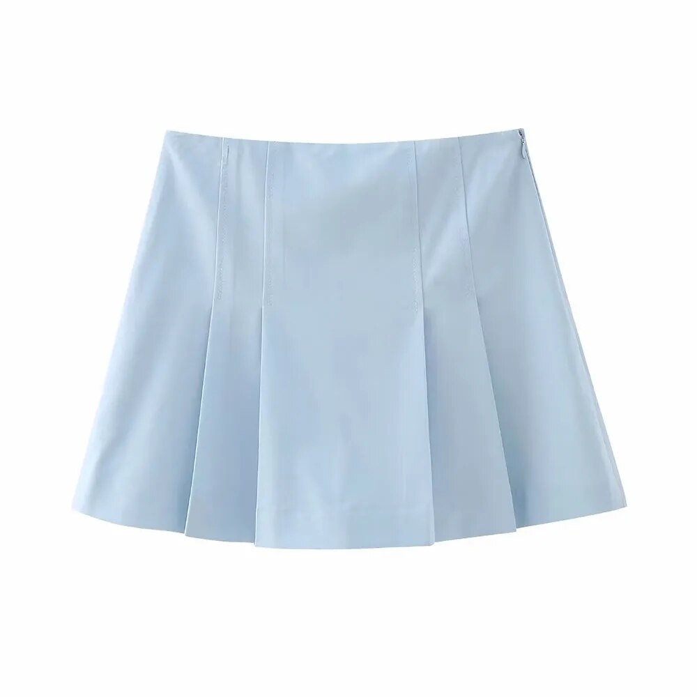 xakxx xakxx - New women's wide pleated pants skirt wide version suit coat lapel long sleeve loose straight sleeve suit coat