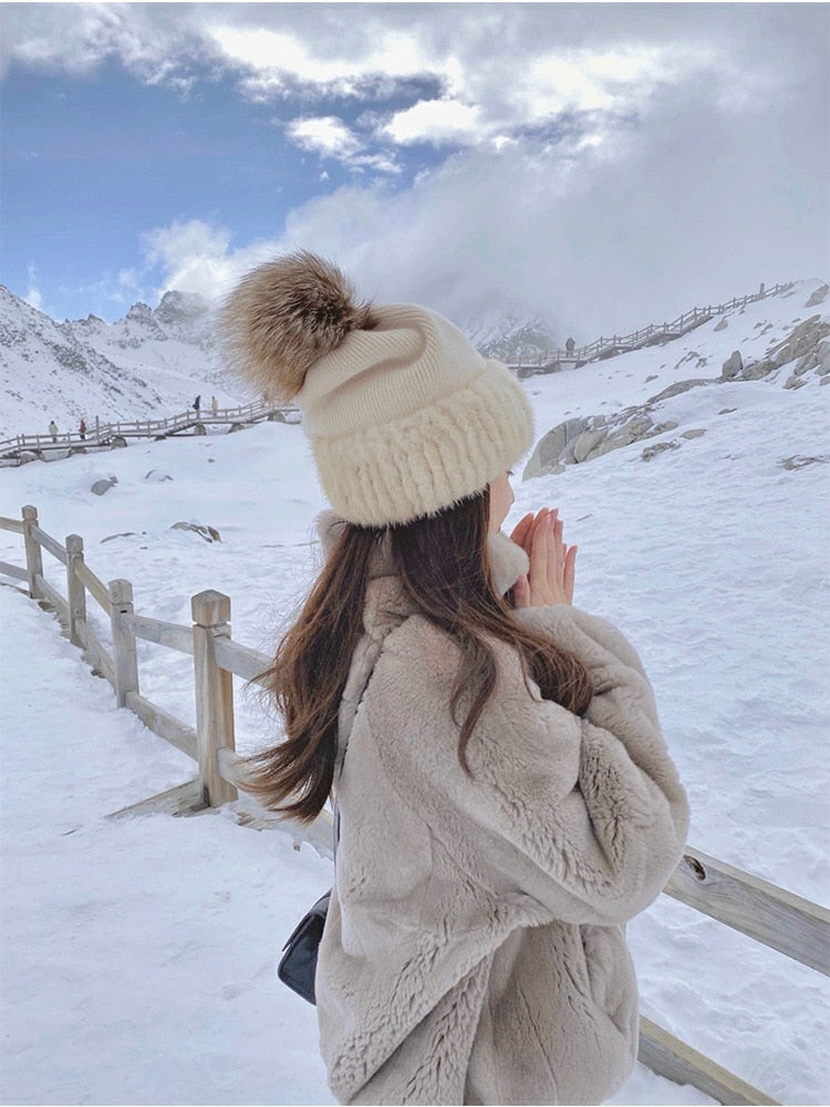 xakxx New Women Autumn Winter Casual Fashion Korean Style Version Teddy Faux Fur Coat Furry Hooded Jacket Female