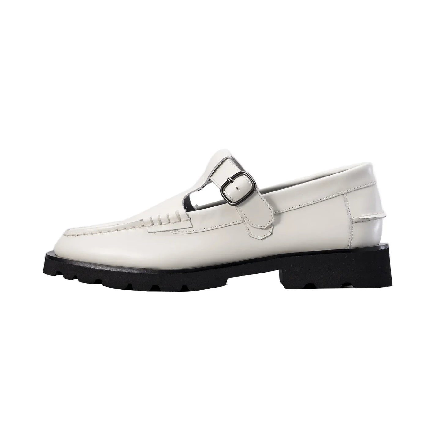 xakxx Vintage Leather Woven Mary Jane Shoes for Women Female Sneakers Ladies on Offer