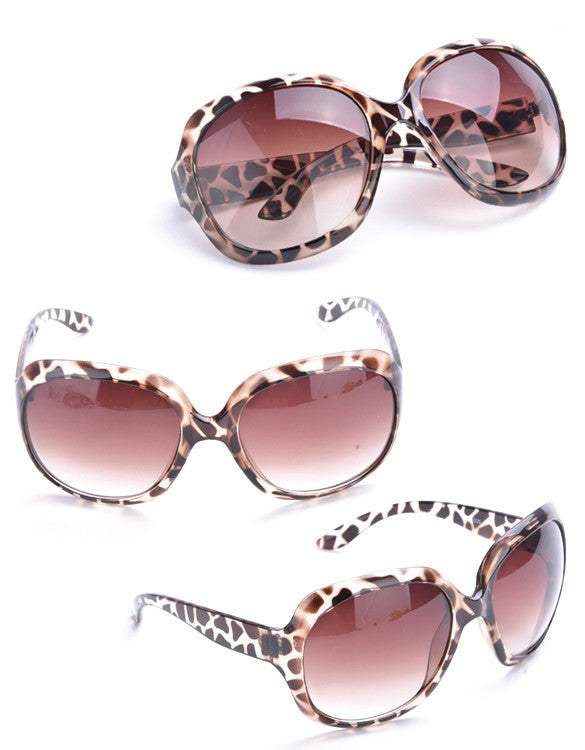 xakxx Women's Retro Vintage Shades Oversized Designer Sunglasses
