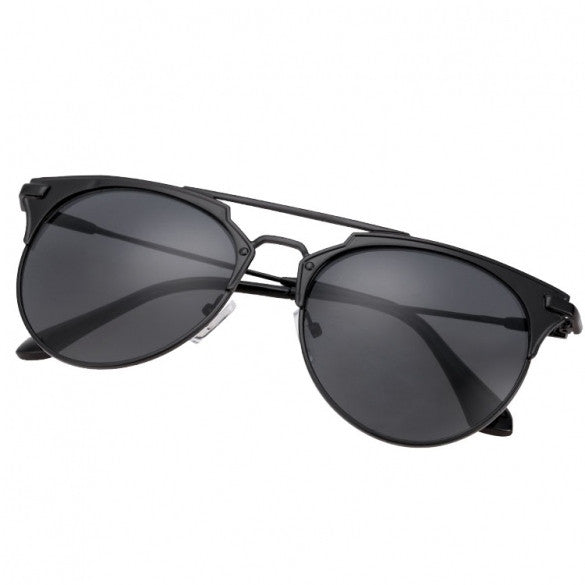 xakxx Women's European Style Metal Frame Big Lens Eyewear Shades Sunglasses