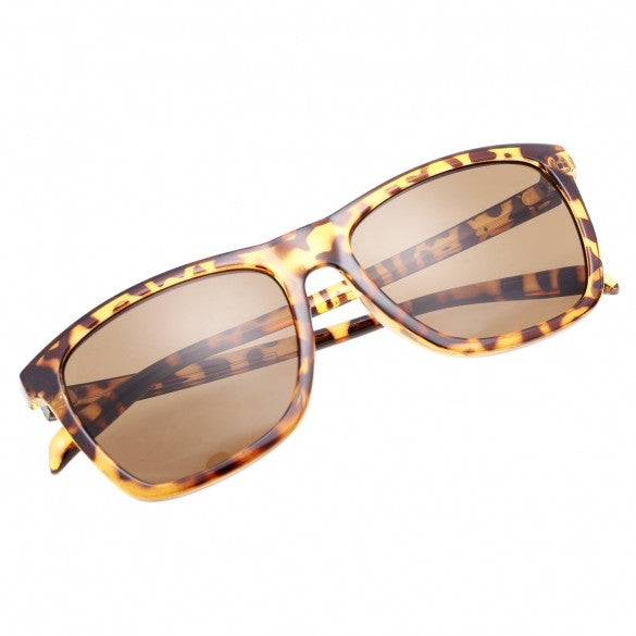 xakxx Women Casual Retro Leopard Sunglasses
