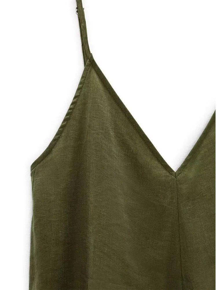 xakxx- Summer new women's clothing, temperament, fashion, casual, elegant and versatile, loose midi dress