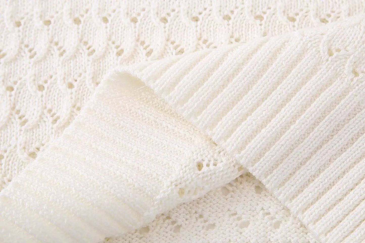 xakxx xakxx - New women's clothing Temperament Fashion Casual Sexy Slim Ruili Sweet Jacquard Mesh Pants Knit Tops