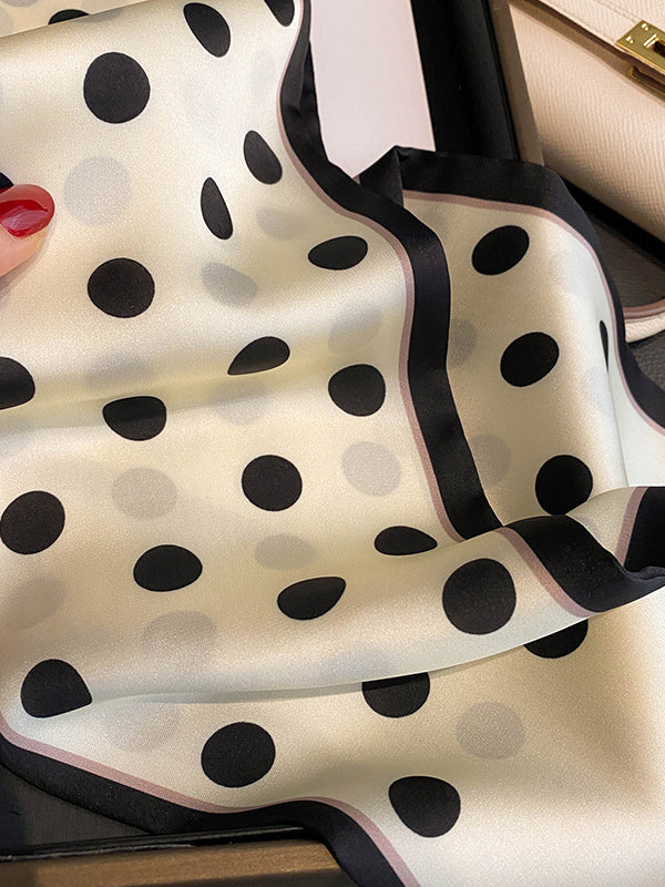 xakxx Keep Warm Polka Dot Scarf