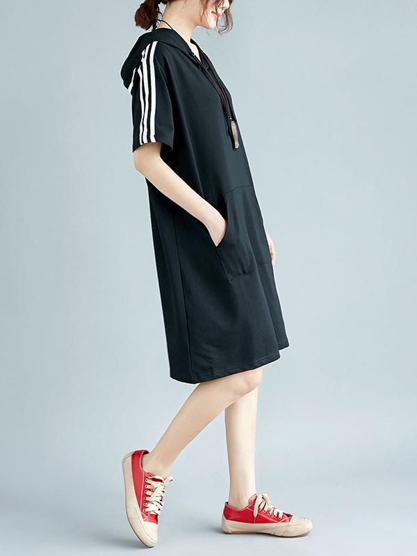 xakxx Casual With Pocket Hoodies&Dress