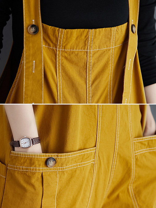 xakxx Original With Pocket Denim Overalls